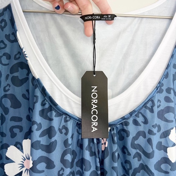 NWT Noracora Floral Print Dress (Size M) - Picture 5 of 7